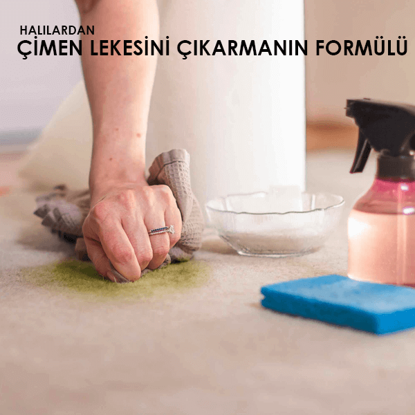 Halıdaki Çimen Lekeleri Nasıl Çıkarılır? : Kapak Görseli